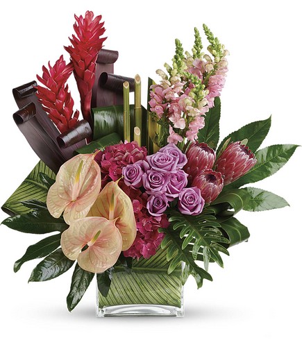 Tahitian Tropics Bouquet from Bakanas Florist & Gifts, flower shop in Marlton, NJ